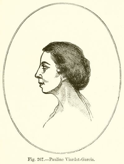 Pauline Viardot-Garcia by English School