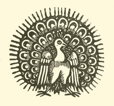Peacock by English School
