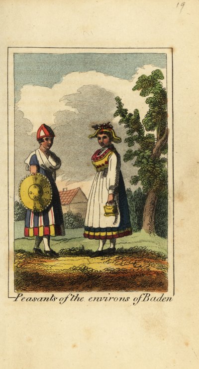 Peasant women of the environs of Baden, Germany by English School