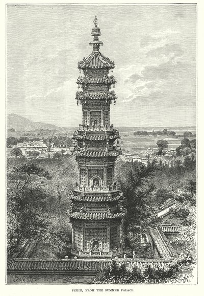 Pekin, from the Summer Palace by English School