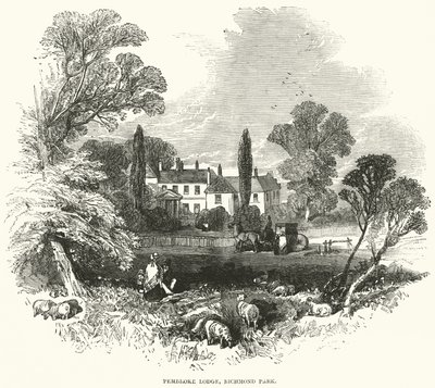 Pembroke Lodge, Richmond Park by English School