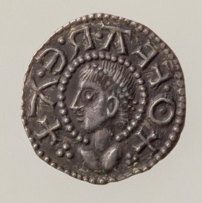 Penny of Offa, King of Mercia, 757-96 (obverse) by English School