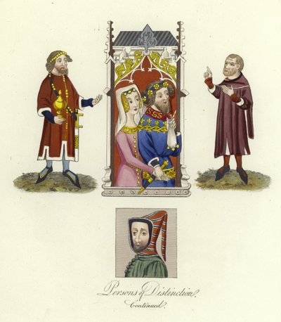 Persons of distinction of the 15th Century by English School