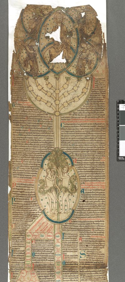 Peter of Poitiers, Compendium historiae in genealogia Christi (Parchment) by English School