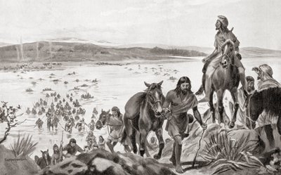 Phrygians Crossing the Bosphorus from Europe into Asia, from Hutchinson