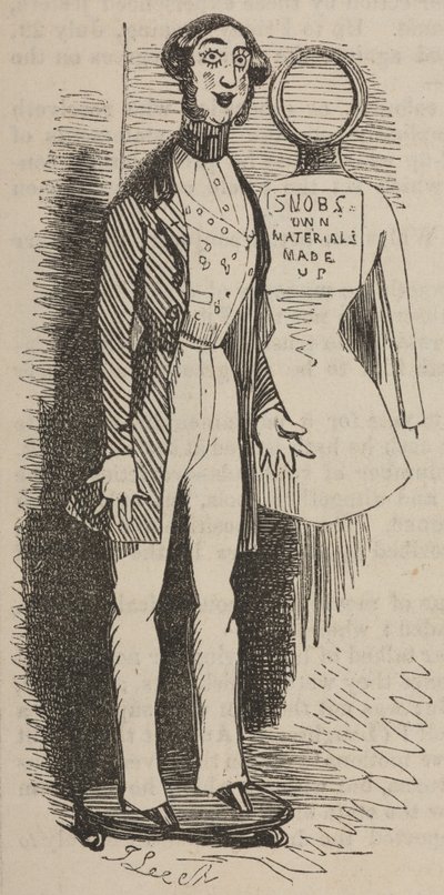 Physiology of the London Idler: Chapter VI - Concerning the Gent, from Punch, or the London Charivari, Vol. 3 by English School