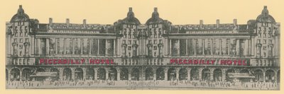 Piccadilly Hotel, London by English School