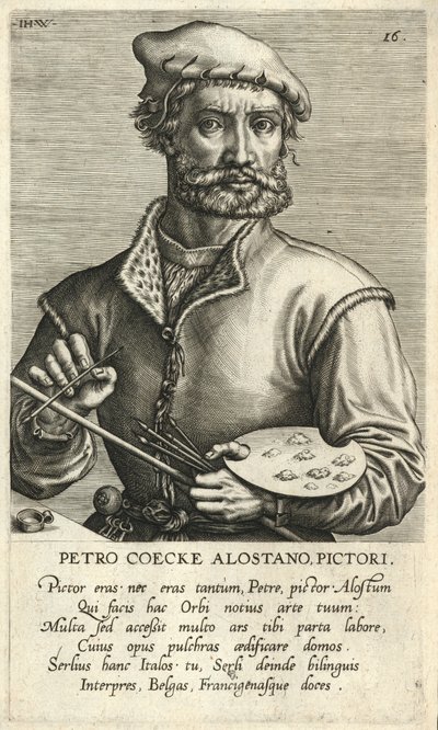 Pieter Coecke van Aelst, Painter by English School