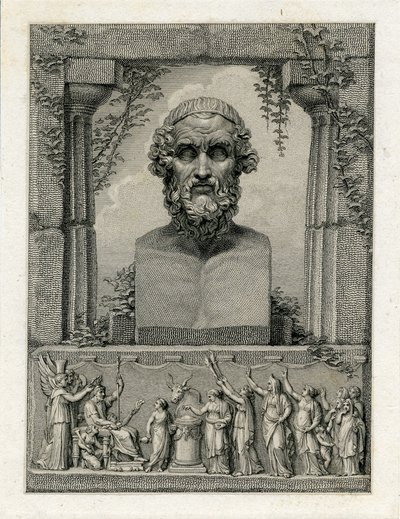 Pindar, Ancient Greek Lyric Poet (c.522-c.433 BC) by English School