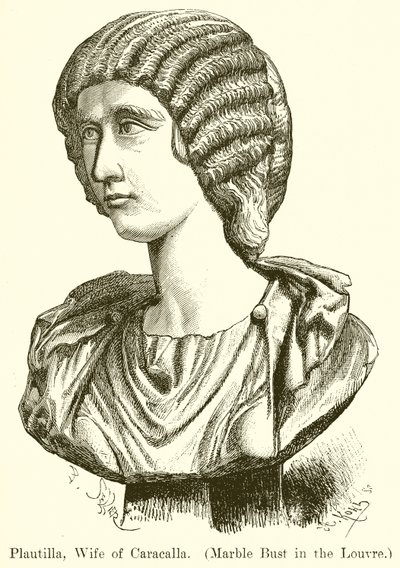 Plautilla, Wife of Caracalla by English School