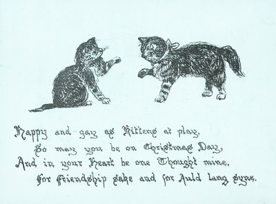 Playful Kittens by English School