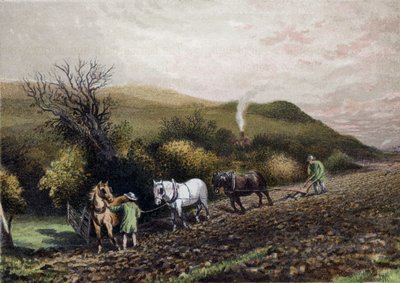 Ploughing by English School
