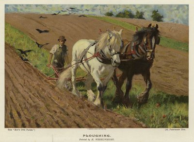 Ploughing by English School