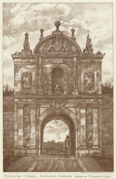 Plymouth Citadel, Entrance Gateway by English School