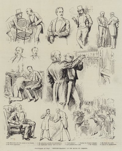 Politicians at Play, "Thought-Reading" in the House of Commons by English School