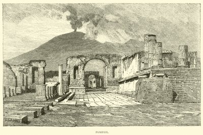 Pompeii by English School