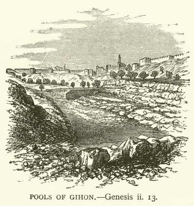 Pools of Gihon, Genesis, ii by English School