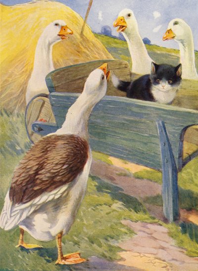 Poor Little Kitty! by English School