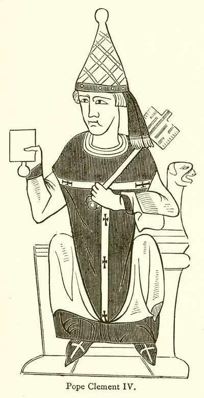 Pope Clement IV by English School