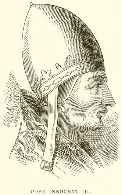Pope Innocent III by English School