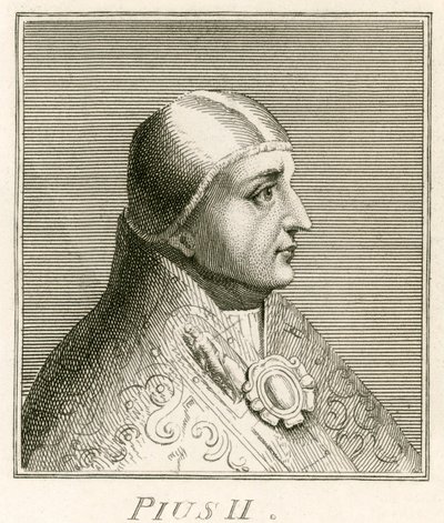 Pope Pius II by English School