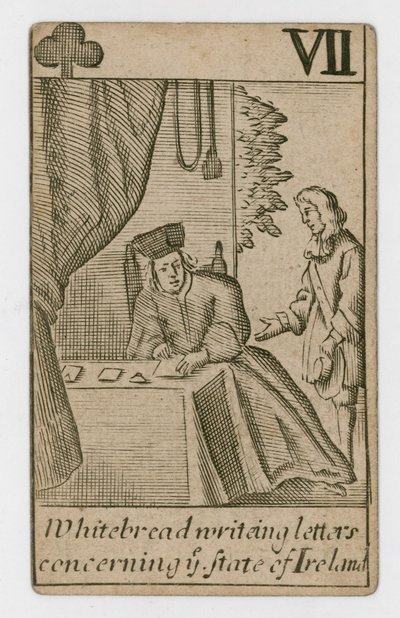 Popish Plot playing card by English School