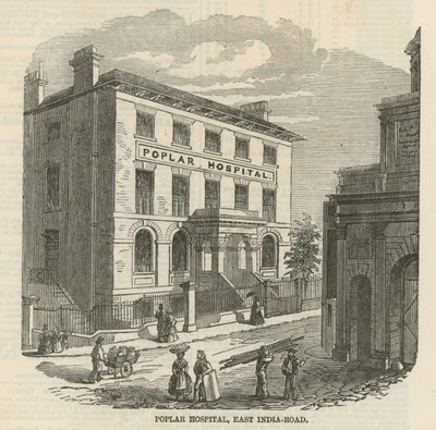 Poplar Hospital, East India Road, London by English School