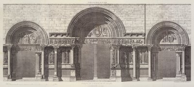 Portal of the Church of St Gilles, Department of Gard by English School