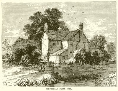 Portobello Farm, 1830 by English School
