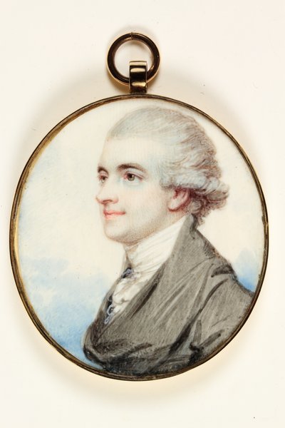 Portrait of Lord Edward Charles Cavendish Bentinck by English School