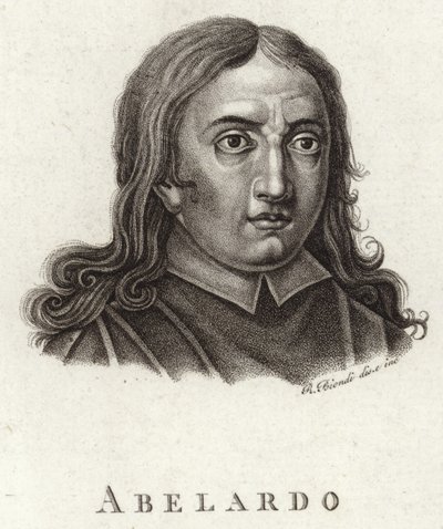 Portrait of Abelardo by English School