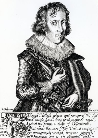 Portrait of Abraham Darssie by English School