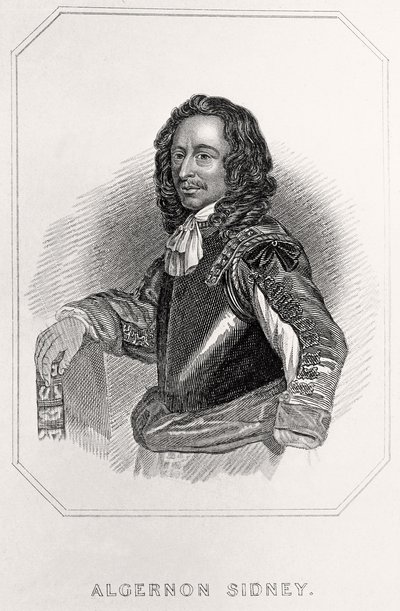 Portrait of Algernon Sidney by English School