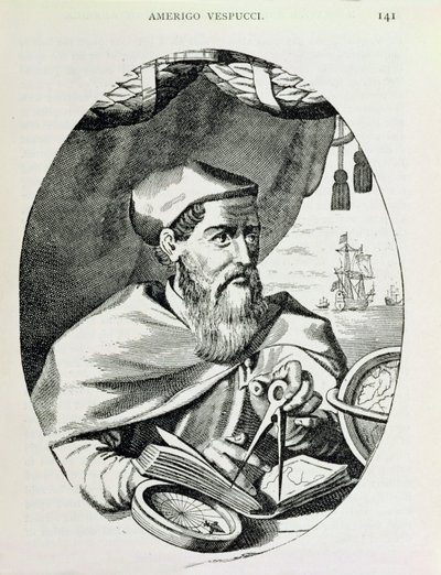 Portrait of Amerigo Vespucci (1454-1512) from 