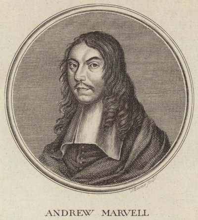 Portrait of Andrew Marvell by English School