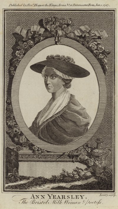 Portrait of Ann Yearsley by English School