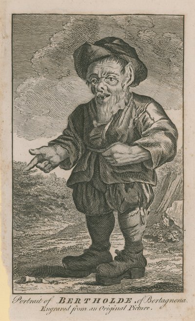 Portrait of Bertholde of Bertagnona by English School