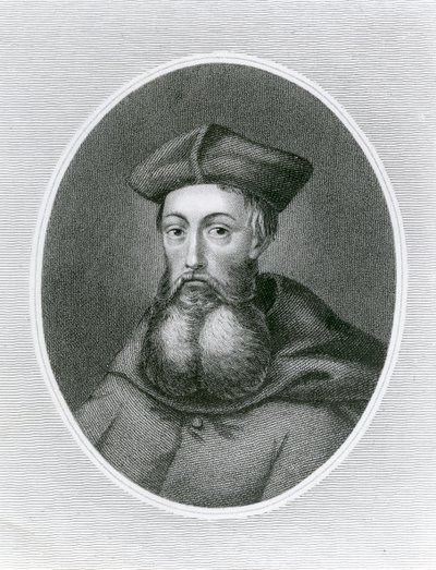 Portrait of Cardinal Reginald Pole (1500-58) by English School