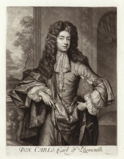 Portrait of Charles Fitzcharles, Earl of Plymouth by English School