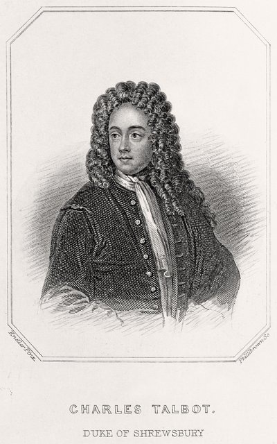 Portrait of Charles Talbot, Duke of Shrewsbury by English School