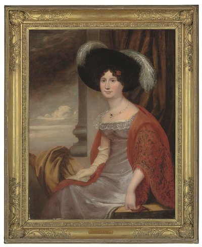 Portrait of Charlotte Yeates, Lady Lopes by English School