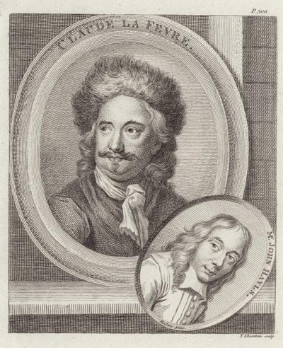 Portrait of Claude le Fevre and John Hayls by English School