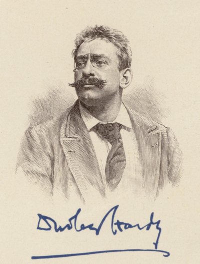 Portrait of Dudley Hardy, Caricaturist by English School
