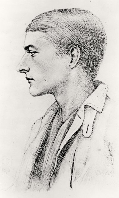 Portrait of Edward Fitzgerald by English School