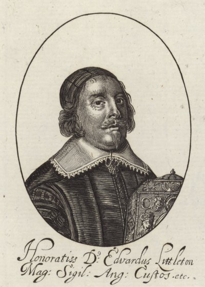 Portrait of Edward Littleton by English School