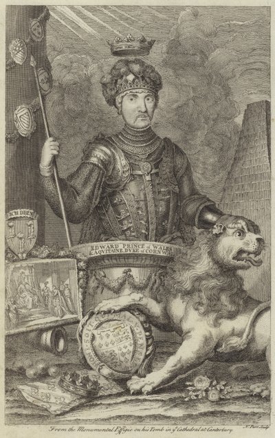 Portrait of Edward, Prince of Wales by English School