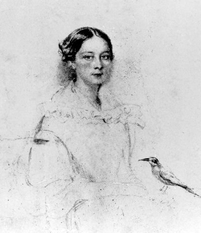 Portrait of Emily Shore (1819-1839) by English School