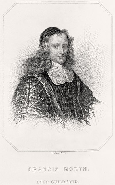 Portrait of Francis North, Lord Guildford by English School
