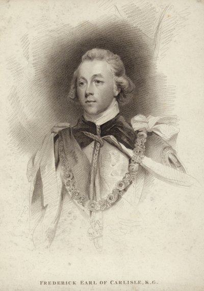 Portrait of Frederick Howard, 5th Earl of Carlisle by English School