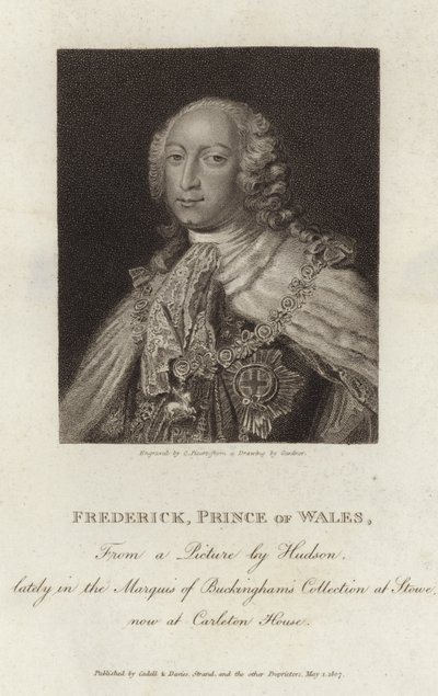 Portrait of Frederick Louis, Prince of Wales by English School
